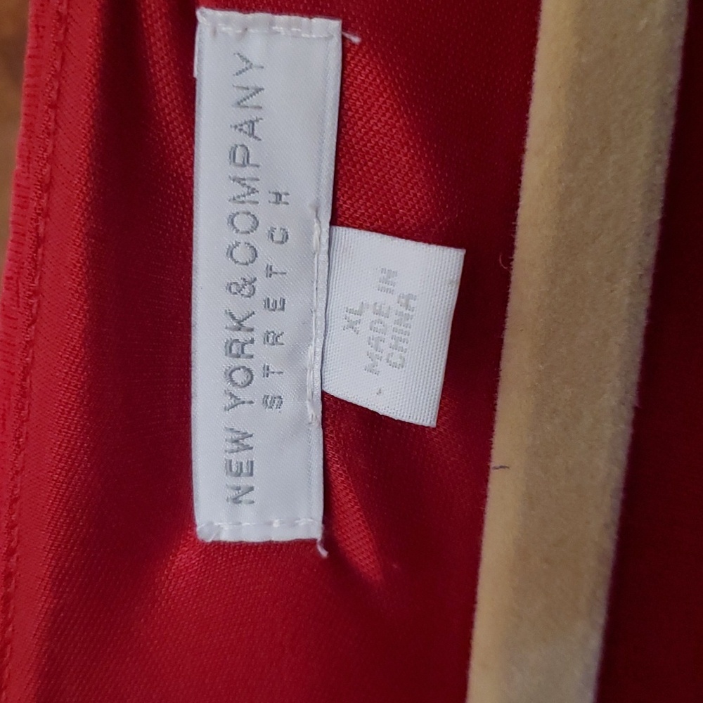 New York and Company Red Dress